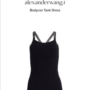 Alexander Wang Body Con Tang Dress
